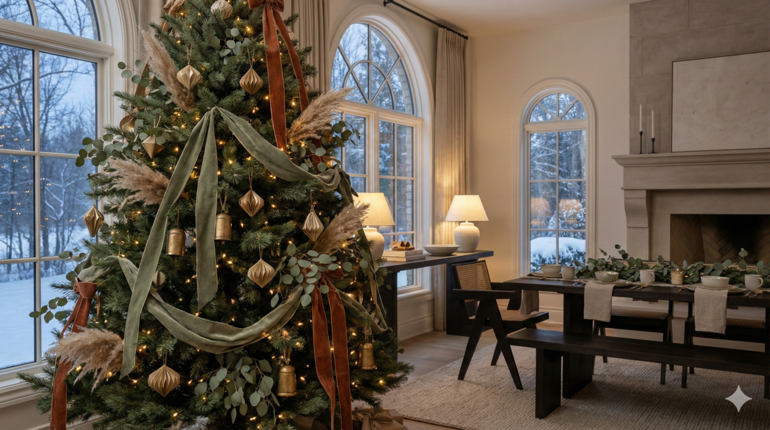 Tendências de Natal: 7 Estilos e Cores para uma Decoração Memorável